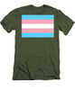 Transgender Flag - Men's T-Shirt (Athletic Fit)