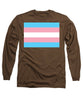 Transgender Flag - Long Sleeve T-Shirt